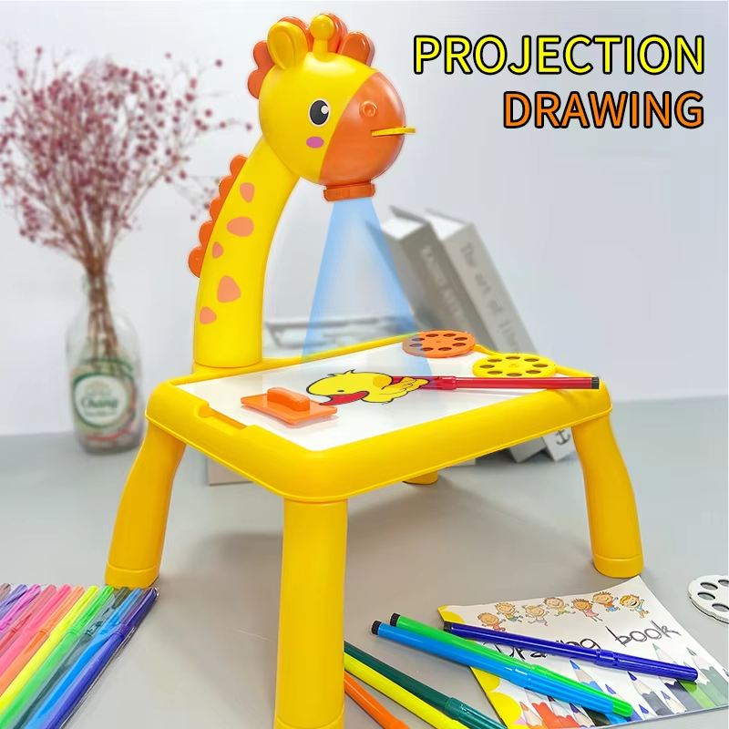 طاولة رسم بإضاءة LED للأطفال،  - مراجعة Drawing Projector Kids وسعره
