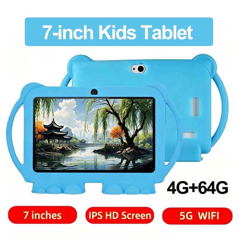 جهاز لوحي للأطفال 7 بوصة مع غط - مراجعة Kids Education Tablet وسعره