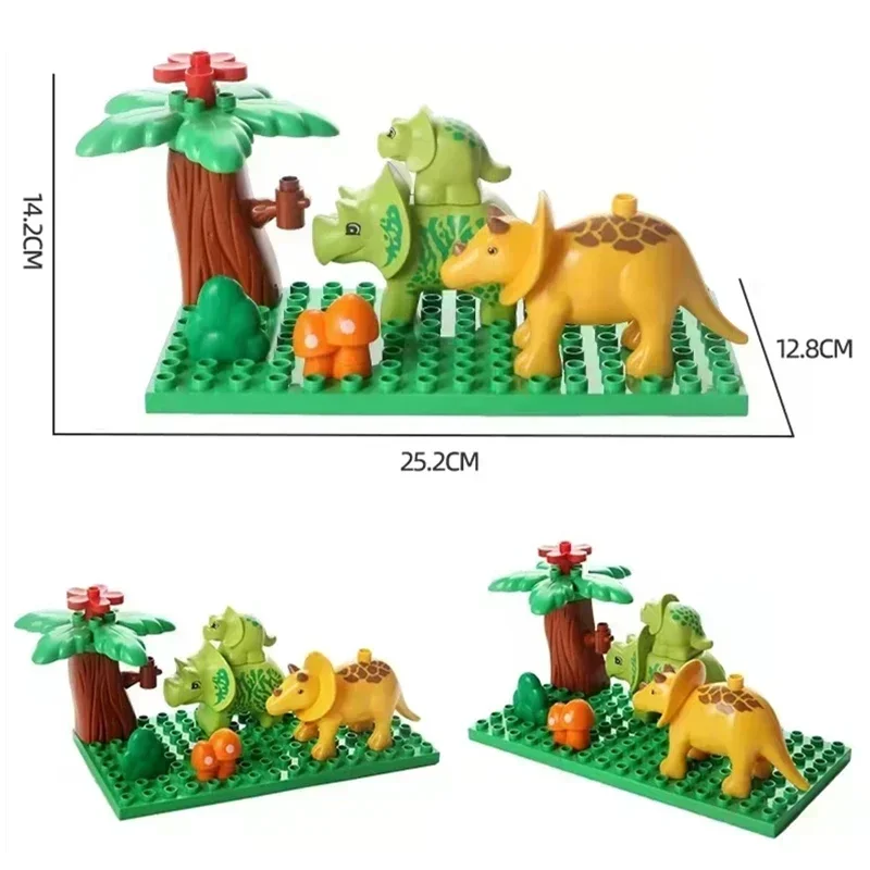 مكعبات بناء كبيرة ديناصورات ال - مراجعة Kids Education World وسعره