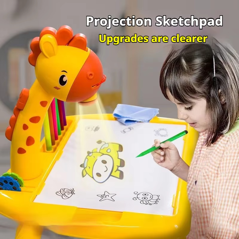 لوحة رسم إسقاط غزال كهربائي، ل - مراجعة Drawing Projector Kids وسعره